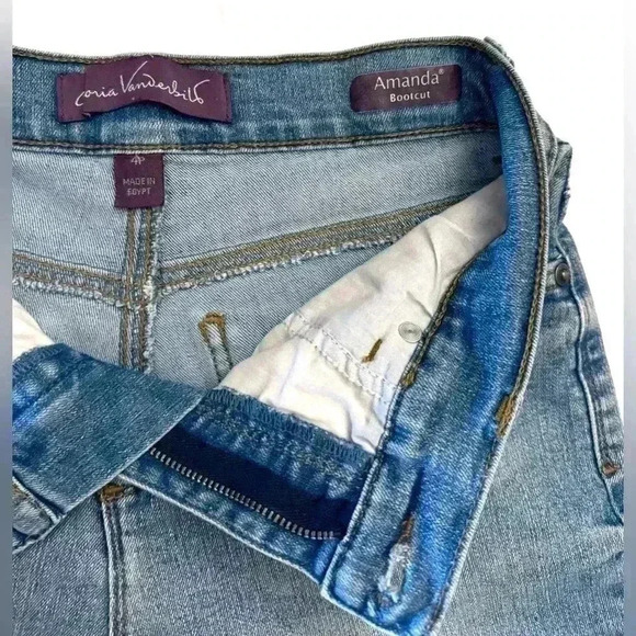 Gloria Vanderbilt Womens Amanda Bootcut Jeans size 4P - Picture 8 of 11